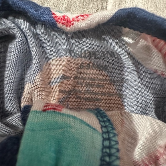 Baseball Print Kids One Piece - Picture 2 of 2